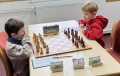 Theo vor seiner Remispartie gegen den Jenaer Justus Cornelius